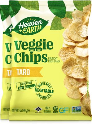 Heaven Earth Taro Chips, 5oz (2 Pack)