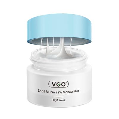 VGO Snail Mucin 92 Face Moisturizer - Anti Aging, Skin Repair Hydrating Face Cream with Ceramide Vitamin E, 1.76 oz