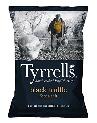 Tyrrells Black Truffle Sea Salt 150g