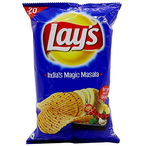 Great Bazaar Lays India&#39;s Magic Masala, 52g (6 Pack)