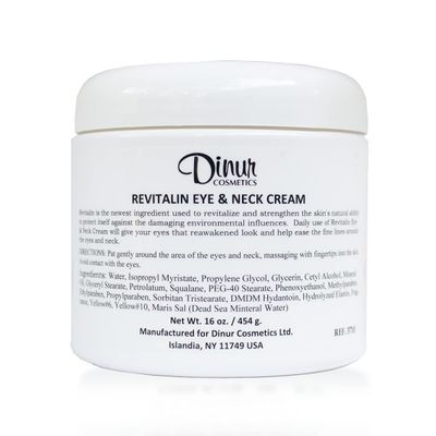 Dinur Cosmetics REVITALIN Eye Neck Cream 16 oz.