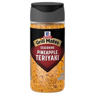 McCormick Grill Mates Seasoning, Pineapple Teriyaki, Grilling Seasoning for Adding Savory-Sweet Teriyaki Flavor to Pork, Chicken, or Seafood, 3.5 oz
