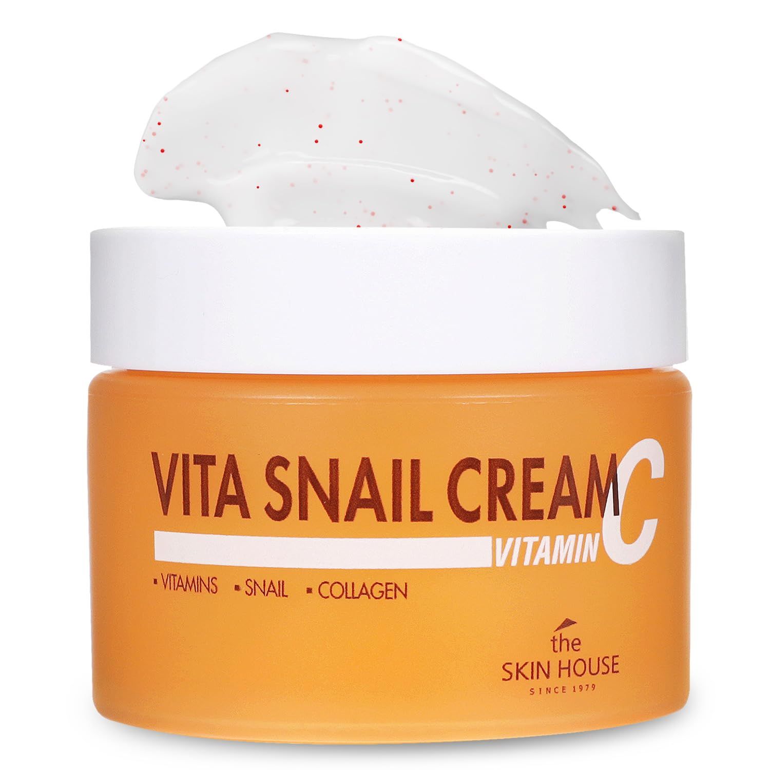 THE SKIN HOUSE Vita Snail Cream 50ml l 90 of natural snail mucine, 2 of Niacinamide, Vitamin C Vitamin E Clean Beauty, Paraben Free, Cruelty Free (1.69 fl.oz)