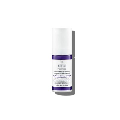 Kiehl&#39;s Daily Micro-Dose Anti-Aging Retinol Facial Serum, Reduces Wrinkles, Firms Skin, Evens Skin Tone, Youth Renewing Hydrating Formula, with Retinol Ceramides, Paraben-free - 1 fl oz