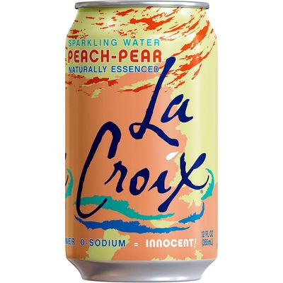 Lacroix 2091139 Peach-Pear Sparkling Water 12 oz. 24Carton (NAV40102)