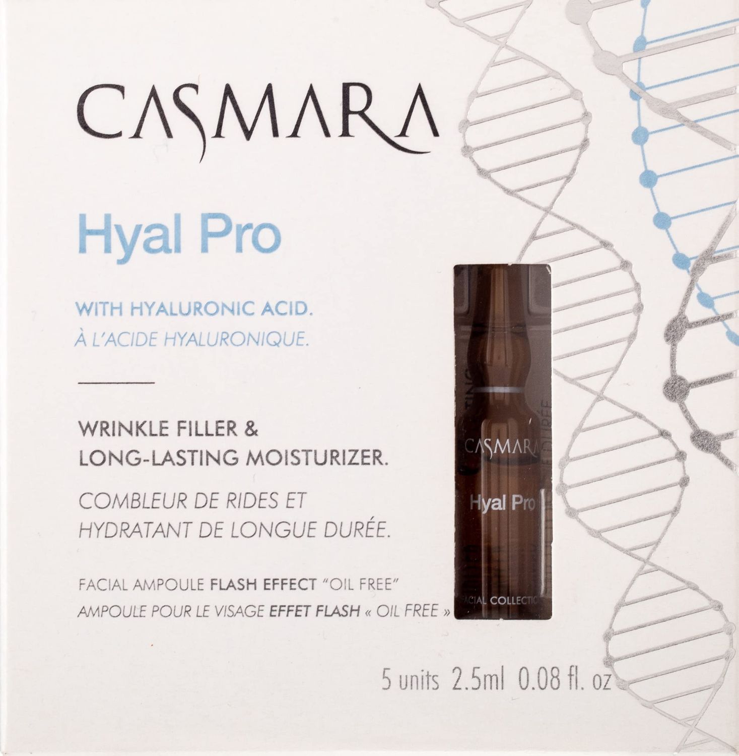 Casmara HYAL PRO Facial Ampoules Flash Effect pouch 5 units