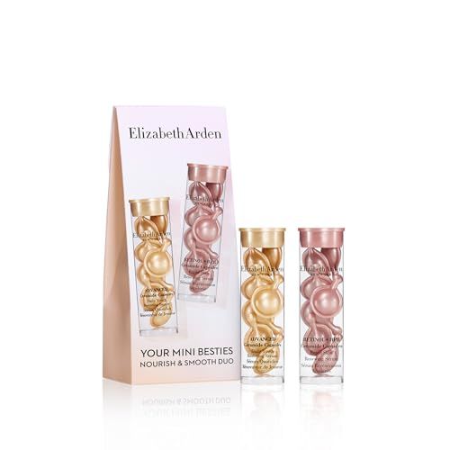 Elizabeth Arden Mini Besties, Advanced Ceramide and Retinol HPR Face Serum Capsules, Anti-Aging Travel Size Skincare, Wrinkle Reducing Firming, 14 Count