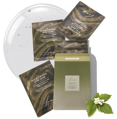 LOAR WATER PORE MASK Deep Collagen Mask Facial Hydrogel Masks with low molecular weight collagen -elasticity, firming, and moisturizing