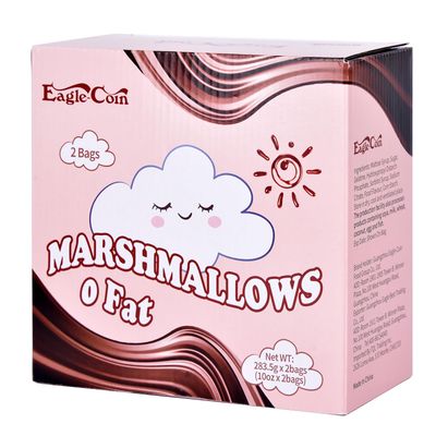 Eagle-Coin Marshmallow Candies Packs, Mini Marshmallow Bits With Closure Strip Great for Snacking, Hot Chocolate, Baking, Ice Cream, Barbecue