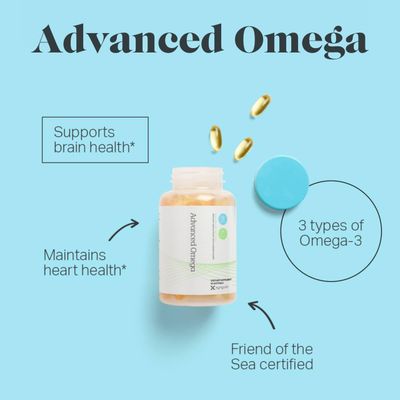 Xyngular Advanced Omega 3 Fish Oil Supplement High EPA, DHA and DPA for Brain Health, Heart Support and Metabolic Balance Pure Omega-3 Fatty Acids