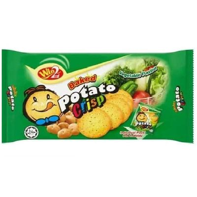 Win2 Potato Crisp Crackers 240g (628MART) (Vegetable Flavour)