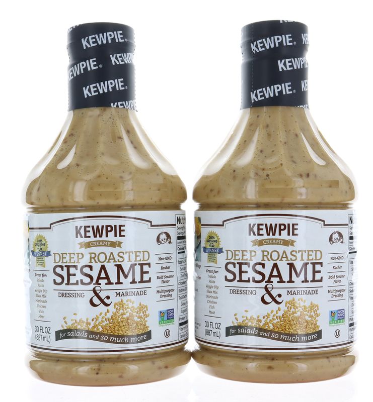 Kewpie Creamy Deep Roasted Sesame Dressing Marinade, 30 Fluid Ounce (2 Pack)