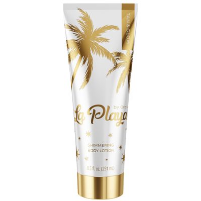 Onyx La Playa Tan Glow Body Shimmer - Tan Extender Illuminating Moisturizer - Anti-Streak After Tanning Lotion Body Highlighter with Anti-Cellulite Moisturizing Effect, Paraben Free