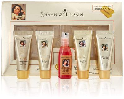 Shahnaz Husain Shahnaz Husain Gold Facial Kit 40 g (Set of 4)
