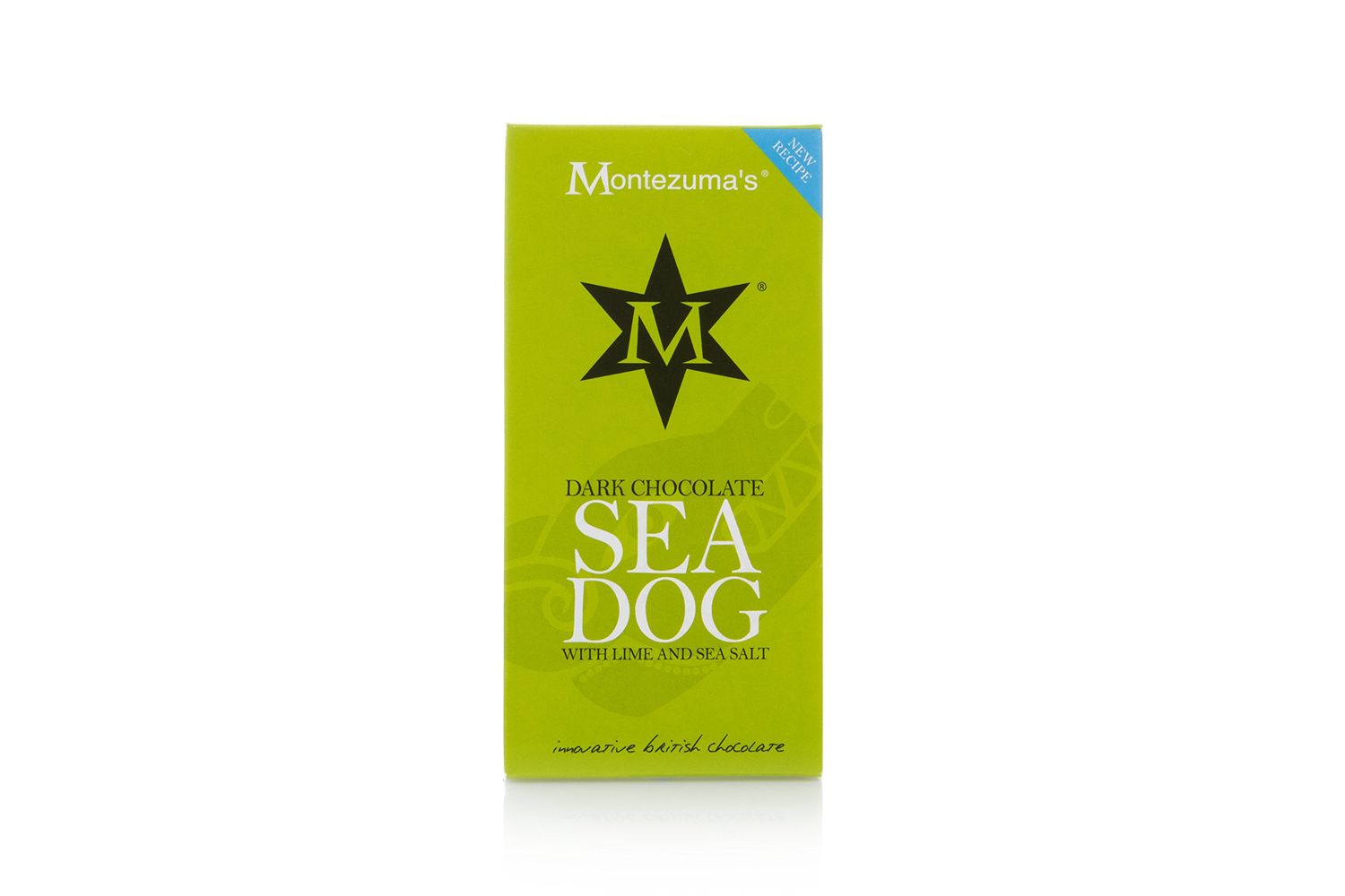 Montezuma&#39;s - Sea Dog - Dark Chocolate with Lime and Sea Salt - 100g