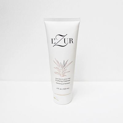 L Zur Aloe Vera Lemon Peel Purifying Cleanser for Women Facial Age Defender Natural ingredients 4 - Fluid Ounce