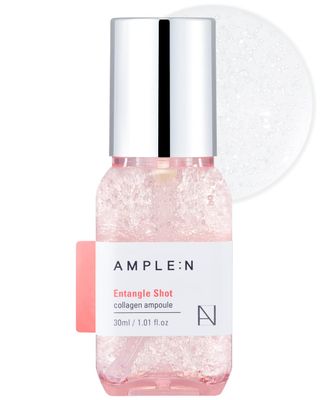 Entangle Shot Collagen Serum - Korean Anti Aging and Lifting Serum with 300DA Low Molecular Collagen - Elasticity Moisture Plumping Care with Jelly-like Capsules to Restore Softness, 1.01 fl.oz.