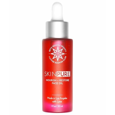 Beth Bender Beauty SKINPURE Glow To The Power of Vitamin C Face Oil - Anti Aging and Anti Wrinkle Formula - 1 Fl Oz