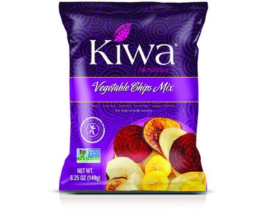 Kiwa Original Vegetable Chips Mix, 5.25 Ounce