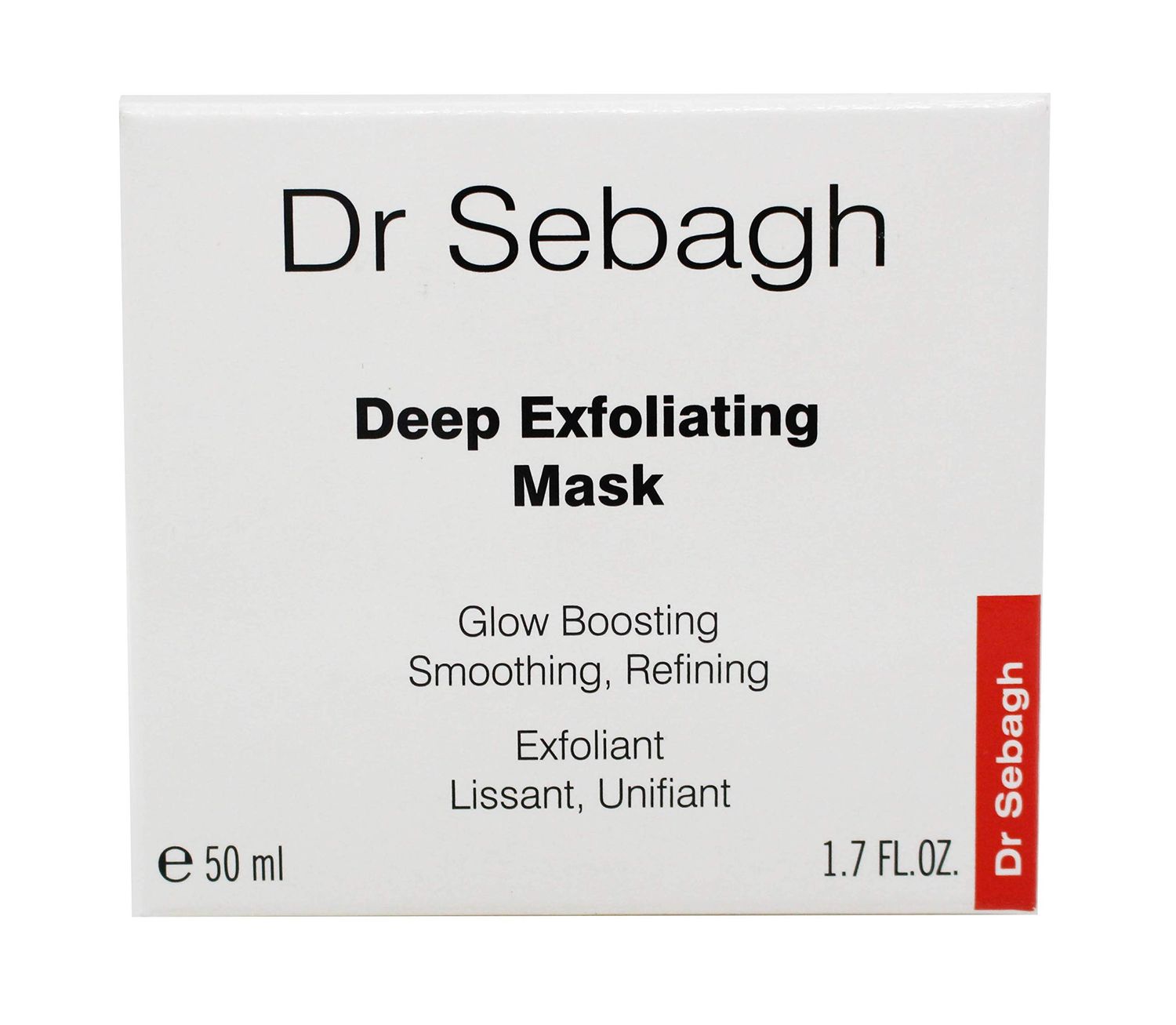 Dr Sebagh Deep Exfoliating Mask Luxury Hydrating Face Mask Gentle Exfoliation for Smooth and Radiant Skin Anti-Aging, Anti-Stress Clears and Evens Skin Tone - 50ml