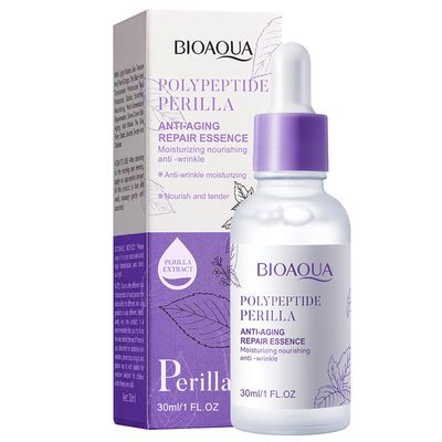 BIOAQUA Polypeptide Perilla Anti-Aging Serum Repair Facial Essence Moisturizing Nourishing Anti-Wrinkle Face Skin Care 30ml 1fl.oz