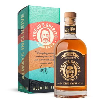 Trejo&#39;s Spirits American Whiskey Alternative Non-Alcoholic Beverage with Distinctive Flavors Natural Ingredients Zero Calories Sugar Perfect For Cocktails Promotes healthier lifestyle Pack of 1