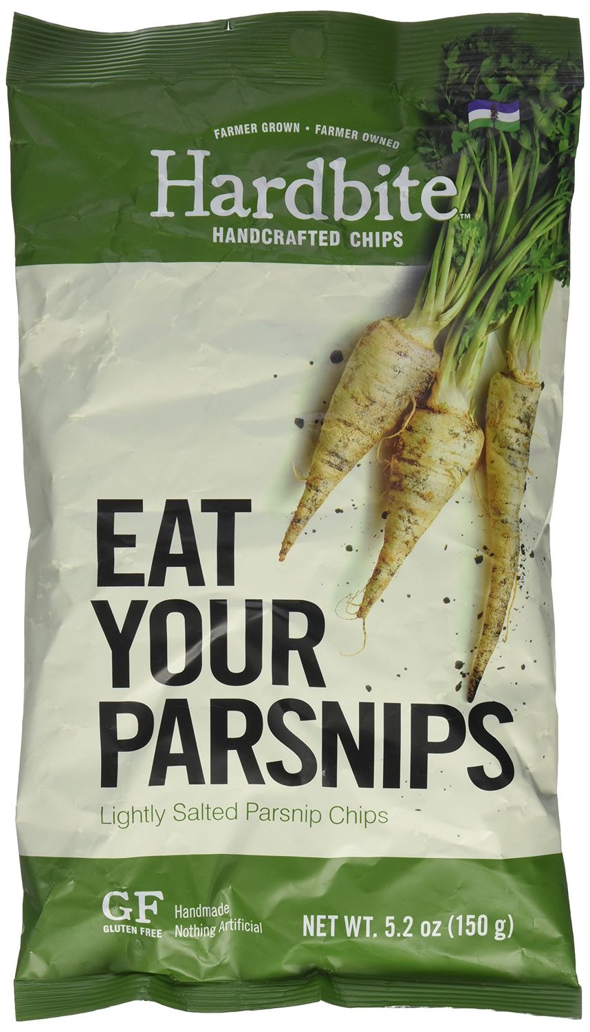 Hardbite Parsnip Chips, 5.2 oz