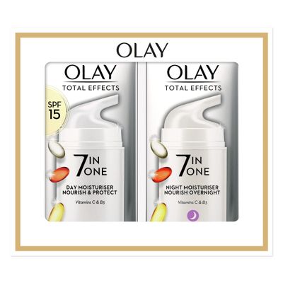 Total Effects by Olay Day Cream 37ml Night Cream 37ml 37ml
