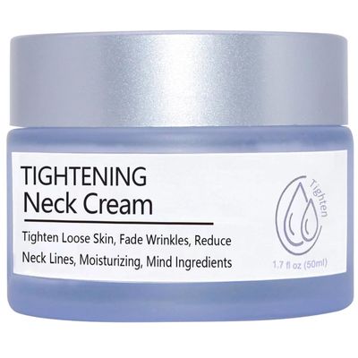 Neck Firming Cream, Tighten and Lift Neck Cream, Anti-Aging Neck Creams for Tightening Sagging Skin and Hydrating, Help Reduce Fine Lines Wrinkles - 1.7 oz