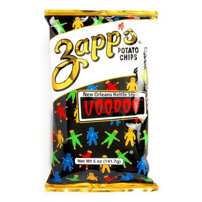 Zapps Potato Chips - NEW ORLEANS KETTLE STYLE VOODOO - 2 x 5 oz