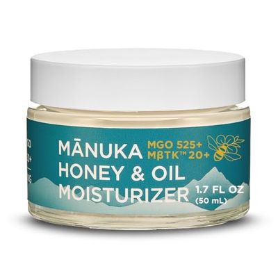 MELORA Manuka Honey Moisturizing Face Cream (1.7 Oz) - Face Moisturizer with Manuka Honey Oil for Dry or Sensitive Skin - Anti-Aging Manuka Honey Cream Facial Moisturizer for Women Men