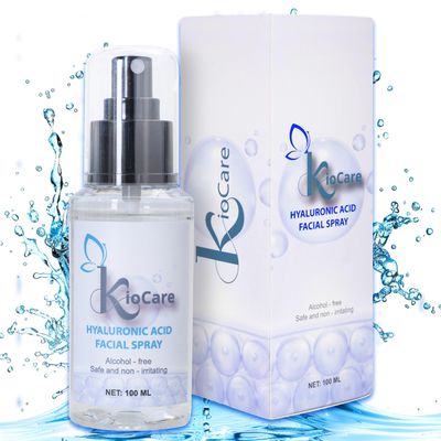 KIOCARE- Hyaluronic Acid, Hyaluronic Acid Serum for Face, Hyaluronic Acid Spray, Anti Aging Serum, Hydrate Reduce Wrinkles, Pure Hyaluronic Acid, Hyaluronic Acid Mist