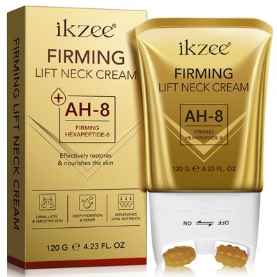 NIFEISHI Ah-8 Firming Neck Cream, Neck Tightening Cream for Crepey Skin Body Care Comfort, Roller Neck Cream, Moisturizing, Tightening Lotions Cosmetic Skin Care Skin Repair for Women