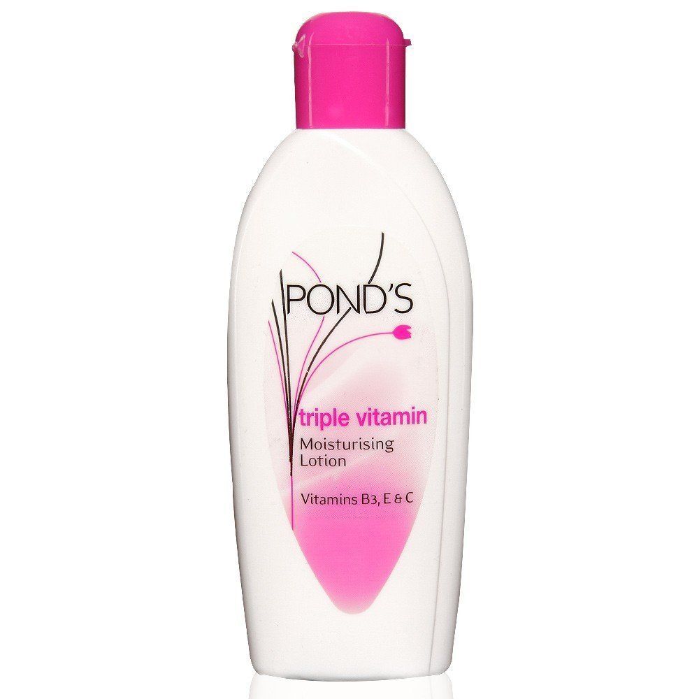 Pond&#39;s Triple Vitamin Moisturising Lotion with Vitamins B3, E and C - 100ml