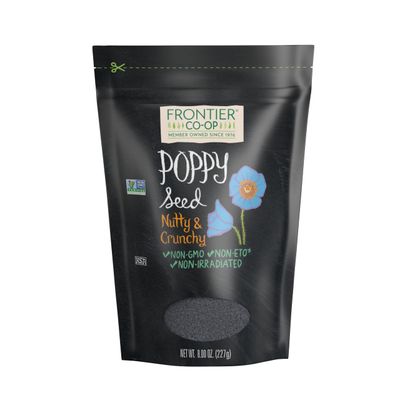 Frontier Poppy Seed Whole, 8 Ounce