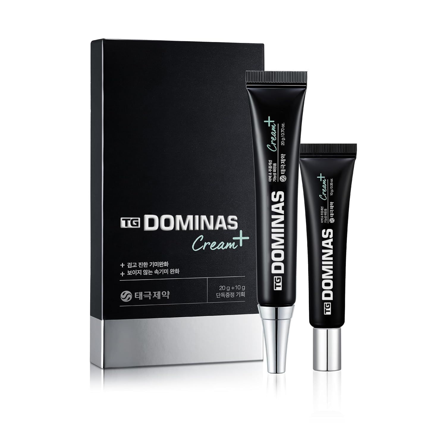 DOMINAS Cream Plus - Advanced Korean Cream for Even Skin Tone and Skin Elasticity. Niacinamide, Panthenol, Urea, Trehalose TECA (Travel Kit, 0.70.35oz)