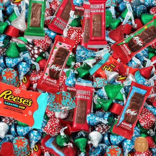 Chocolate Variety Pack - Candy Individually Wrapped, Ideal for Candy Stocking Stuffers, Perfect for Chocolate Lovers, 8 Pound