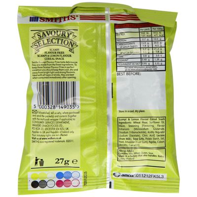 Savoury Selection Scampi Fries 27 g (Pack of 24)