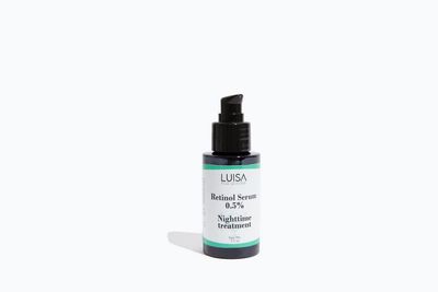 Luisa True Skincare- Retinol serum for face. Anti-aging eye and face cream with 0.5 retinol for wrinkles. 1.7 oz.