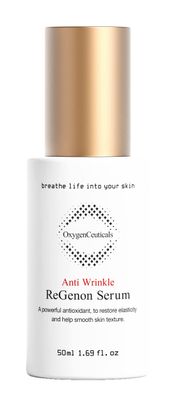 OxygenCeuticals ReGenon Serum - Antioxidant Serum with 20,000ppm Idebenone Amino Acid 17 Complex, Anti-Aging Treatment (50ml)