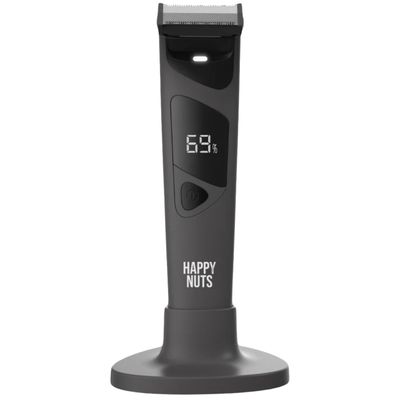 HAPPY NUTS The Ballber Pro Electric Groin Body Hair Trimmer for Men - Mens Body Groomer Kit for Privates - Waterproof Shaver for Hard to Reach Areas