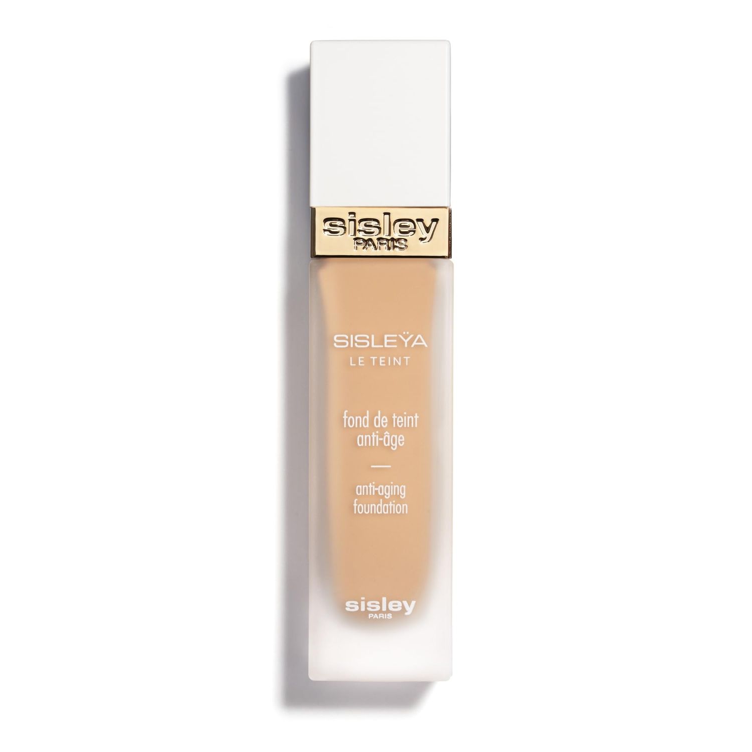 Sisley Paris Sisleya Le Teint, 2W Linen - 30 mL - Anti-Aging, Oil-Free Fluid Foundation for Radiance Smoothing - All Skin Types - Non-Comedogenic
