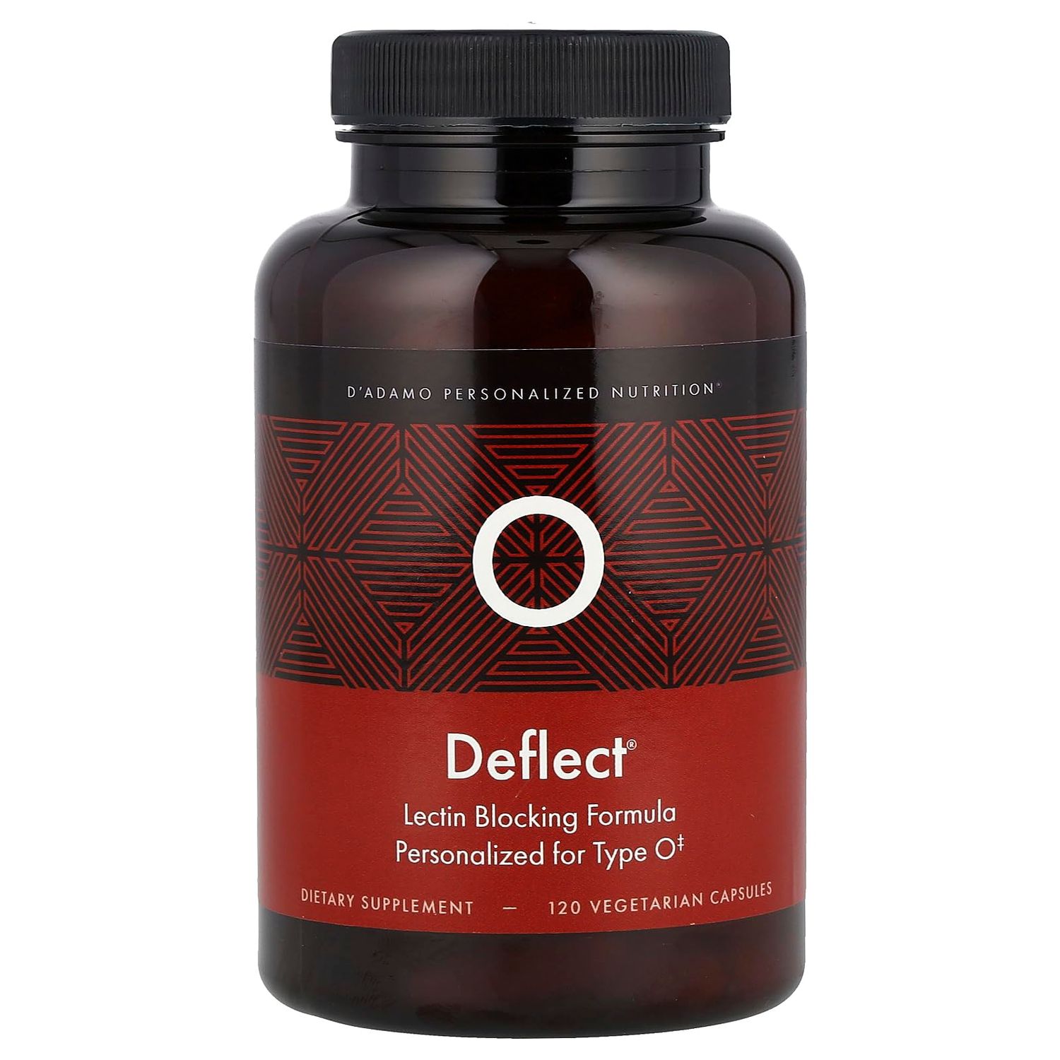 D&#39;adamo Deflect O, Lectin Blocking Formula, 120 Vegetarian Capsules
