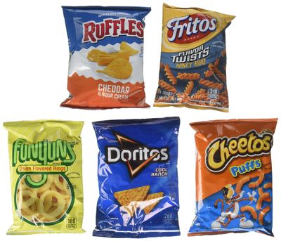 Frito Lay Premiere Mix Chips and Snacks 30 Piece Variety Pack, 60 Ounce