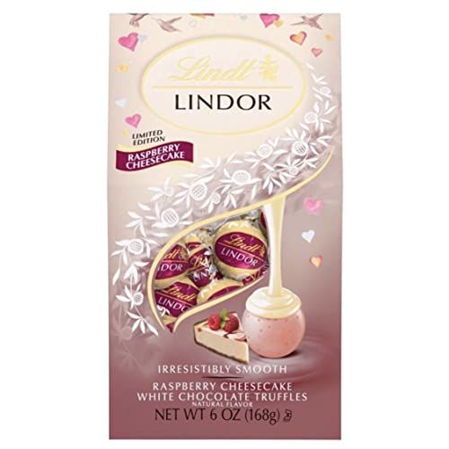 Lindt Lindor Valentine&#39;s Limited Edition Raspberry Cheesecake, 6oz (1)