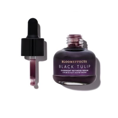 Bloomeffects - Natural Black Tulip Overnight Retinoid Serum Clean, Non-Toxic Skincare (1oz 25mL)