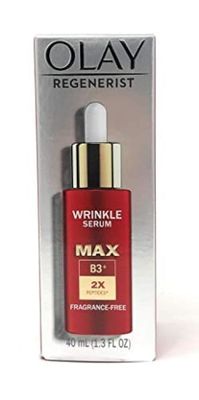 Olay Niacinamide Serum MAX Wrinkle Reducing, Fragrance - Free, 1.3oz. (40 mL)