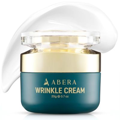 ABERA Anti-Wrinkle Face Cream, Anti-Aging Moisturizer for Fine Lines Wrinkles, Hydrating Face Cream for Sensitive Skin, 0.7oz