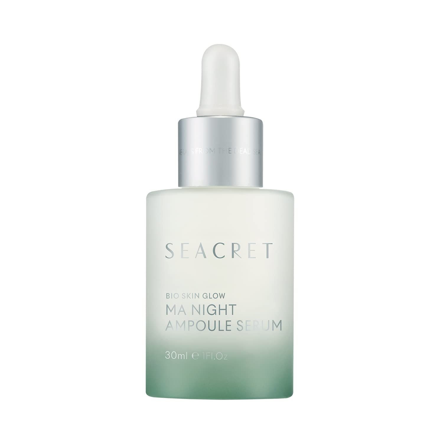 SEACRET Face Serum - Bio Skin Glow Multi-Acid Complex Night Serum for Face, Ampoule, 1 Fl.Oz 30ml.