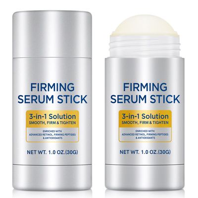 Advanced Retinol Firming Serum Stick,Anti Aging Neck Firming Cream,3-in-1 Smooth,Tighten and Firm Face,Neck Jawline, Reduces Wrinkles,Nourishing Anti Aging Repair Cream for All Skin Types
